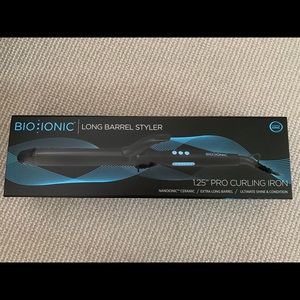 Bio Ionic 1.25” long barrel curling iron